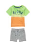 Minoti 2tlg. Outfit: T-Shirt & Shorts Planet 5 in neongrün