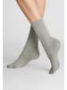 Hudson Socken Relax Soft druckfrei in Silber