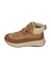 fitflop Stiefeletten F-MODE TEDDY-COLLAR WARM SUEDE LACE UP in natur