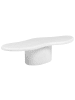 Beliani Couchtisch CONZA in Weiß - (W) 120 x (H) 34 x (L) 57 cm