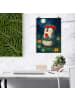 Mr. & Mrs. Panda Bild Jungfrau Astrologie Design ohne Spruch in Weiß