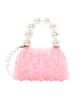 myMo at night Handtasche in Pink Weiss