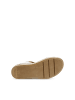 Gabor Plateau Sandalen in creme