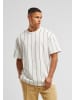 Urban Classics Urban Classics T-Shirts in offwhite/white/black