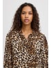 ICHI IXNAINA LS regular fit in Natural LEO Print
