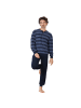 hajo Pyjama in Blau