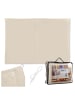 relaxdays Sonnensegel in Beige - (B)400 x (T)500 cm