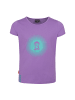 Trollkids Funktionsshirt Logo in violet sorbet/graphite