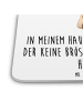 Mr. & Mrs. Panda Bierdeckel Marienkäfer Fliegenpilz mit Spruch in Weiß