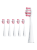 Ailoria SHINE BRIGHT Extra Clean Ersatzbürstenköpfe 6er Set in schwarz