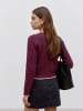 Vero Moda Strickjacke in Tawny Port
