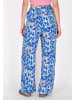 myMo Women Pants in blue multicolor