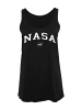 F4NT4STIC Damen Tanktop NASA Collegiate Logo in schwarz