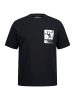 STHUGE Kurzarm T-Shirt in schwarz