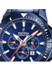 Festina Analog-Armbanduhr Festina Chrono Bike blau extra groß (ca. 47mm)