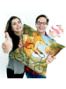 Mr. & Mrs. Panda Kissen 40x40 Fuchs Lieferung Pommes Design ohne... in Weiß