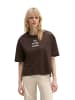 Marc O'Polo Woman's Day T-Shirt regular in Burnt Coffee