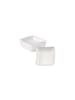 Villeroy & Boch 4er Set Dipschälchen NewWave 8,5 x 8,5 cm weiß in weiß