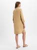 Franco Callegari Leinenkleid in camel - 0038
