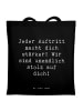 Mr. & Mrs. Panda Shopper Spruch Vokale musikalische Auftritte me... in Schwarz