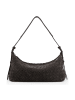 Les Visionnaires Marie Schultertasche Leder 38 cm in dark brown