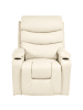 Beliani 2-tlg Fernsehsessel ETER in Beige