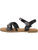 palado Riemchensandalen in black pewter combi