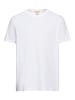 Camel Active Basic T-Shirt aus nachhaltigem Organic Cotton in Weiß