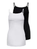 ONLY 2er-Pack Tanktop in Black 2