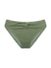 Linga Dore Linga Dore Bikini Slip mit Gürtel in Garden Green