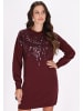 faina Kleid in Pflaume