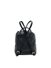 Baldinini Trend Schwarz Leder Damen Rucksack