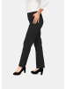 GOLDNER Bequeme Schlupfhose mit Stretchbund in schwarz