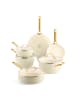 GREENPAN Pfannen-Set Padova Reserve (CC008495-001) in Creme