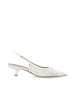Bianco Kitten Heels in WhiteLace