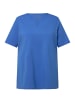 Ulla Popken Shirt in mittelblau