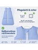Kinderhaus Blaubär Daunenschlafsack TOP in Azur Uni