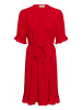 Cream Kleid CRTiah Feminine in High Risk Red