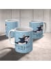 Mr. & Mrs. Panda Trinklernbecher Orca Zylinder mit Spruch in Blau Pastell