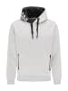 Bruno Banani Hoodie ohne Reißverschluss REED in Grau / Melange
