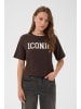 Kaffe T-shirt KAalba Loose fit in Coffee Bean