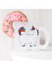 Mr. & Mrs. Panda Teetasse Einhorn Stolzieren ohne Spruch in Transparent
