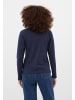 Finn Flare Langarmshirt Basic in dark blue