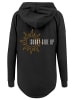 F4NT4STIC Oversized Hoodie Sunny side up in schwarz