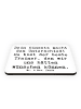 Mr. & Mrs. Panda magnet Spruch Trainer Unterschied mit Spruch in Weiß