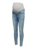 Vero Moda Umstandsjeans mit Skinny Fit in Light Blue Denim