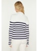 usha BLUE LABEL Women Sweater in offwhite navy