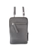 Pride and Soul Loris Handytasche Leder 11,5 cm grau