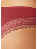 Schiesser Brazil Slip 95/5 Modern Cotton in Schwarz / rot