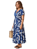Shape Of You Kleid in Dunkelblau